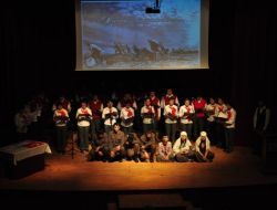 Fethiye'de İstiklal Marşı'nın Kabulünün 91'nci Yılı Kutlaması