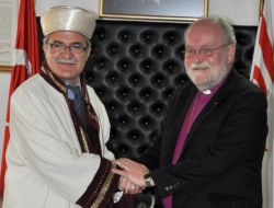 Kktc Din İşleri Başkanı Atalay, İsveç Başpiskoposunu Kabul Etti