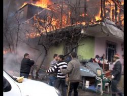 Ataşehir'de, 7 Gecekondu Kül Oldu!