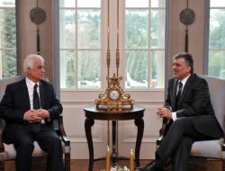 Eroğlu, Çankaya Köşkü’nde..