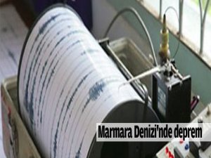 Marmara Denizi'nde deprem