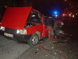 Düzce Tem Otoyolunda Kaza:  6 Yaralı