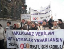 Chp'li Milletvekilleri İşten Çıkarılan Tekstil İşçilerine Destek Verdi