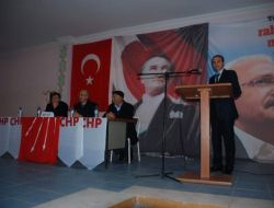 Chp Aydıncık İlçe Kongresi'nde Çetin, Güven Tazeledi