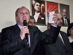 CHP'li İnce, Tayyar'a meydan okudu!