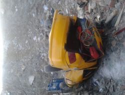 Ticari Taksi Gecekondunun Bahçesine Uçtu