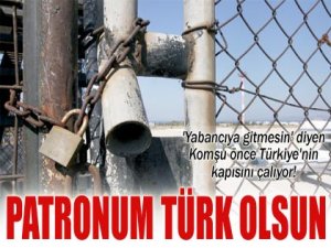 'Patronum TÜRK Olsun'