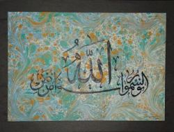 Nizamiyeli Öğrenciler Ebru Sanatı İle Tanıştı