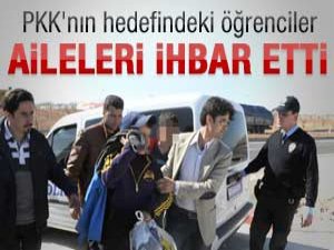 AİLELERİ İHBAR ETTİ!