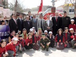 Anafenli Öğrenciler Çanakkale Ruhunu Unutturmadı