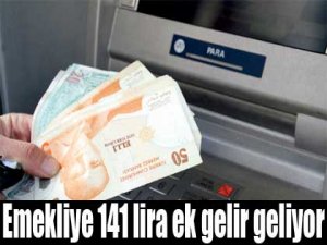 Emekliye 141 lira ek gelir geliyor