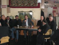 Belediye Başkanı Bulutlar, Kahvehanede Vatandaşlarla Biraraya Geldi