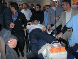 Biber Gazından Etkilenen Ahmet Türk Hastaneye Kaldırıldı (2)