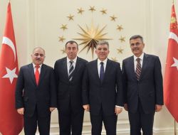 Türkiye Haber-iş Sendikası Heyeti Çankaya Köşkü’nde