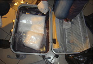 Gürbulak'ta Metamfetamin Yakalaması