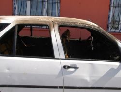 Şırnak’ta Bir Araç Kundaklandı