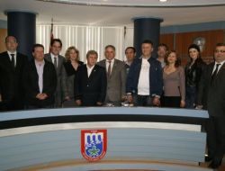 Makedonyalı Heyet, Aydın Ticaret Odası’nı Ziyaret Etti