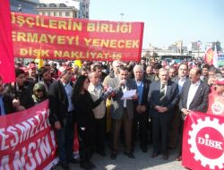 Toplu İş İlişkileri Yasa Tasarısını Protesto Ettiler