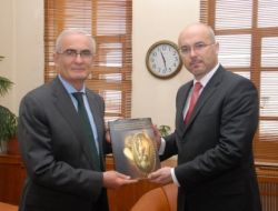 Polonya Ankara Büyükelçisi Wilczek, Başkan Yılmaz’ı Ziyaret Etti