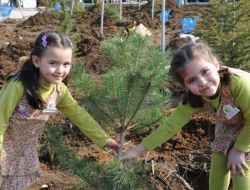 Çocukların Fidan Heyecanı Başladı
