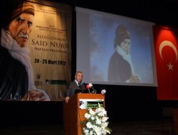 Arınç: Bediüzzaman Bizi İnsan Haline Getirdi