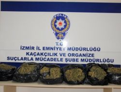 İzmir'de 45 Kilo 250 Gram Esrar