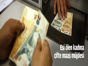 "Çifte Maaş Müjdesi"