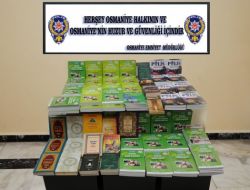 Osmaniye’de 120 Adet Korsan Kitap Ele Geçirildi