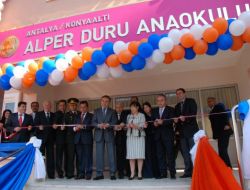 Antalya'da Yapımı Tamamlanan 41 Derslik Hizmete Açıldı