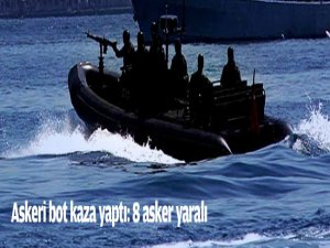 Marmara'da askeri bot kaza yaptı