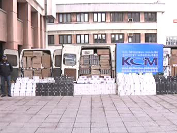 İstanbul'da kaçak sigara operasyonu