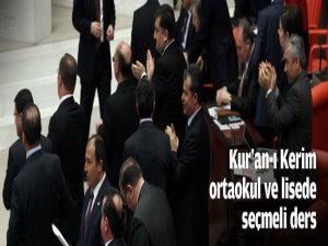 Kur'an-ı Kerim artık seçmeli ders
