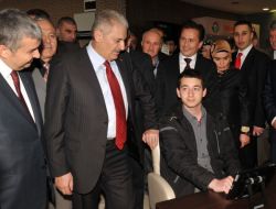 Dijital Kütüphane'yi Bakan Yıldırım Açtı