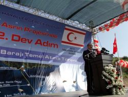 Kktc'deki Geçitköy Barajı Törenle Açıldı