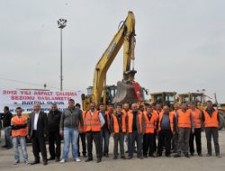 Ankara Büyükşehir Asfalt Sezonunu Açtı