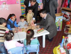 Göle'de 'Okul Öncesini Çocuklara Sevdirme' Projesi