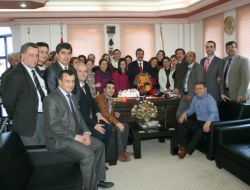 Belediye Başkanına Doğum Günü Sürprizi
