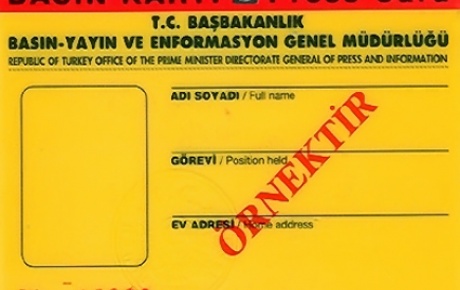 Basın Kartı başvurularında büyük kolaylık