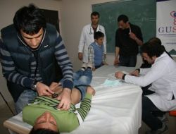Öğrenciler Sağlık Taramasından Geçti