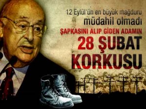 28 şubat korkusu ile Demirel yok!