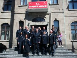 Kardeş Şehir Almanya Pforzheim'dan Polis Heyeti Nevşehir’e Geldi