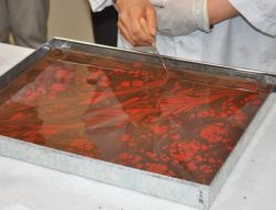 Dünyaca Ünlü Ebru Sanatçısı Mukadder Kavas, Bitlis Eren Üniversitesi'nde