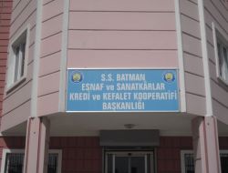 "Batman'da Esnafa Verilen Kredi Talebi Karşılamıyor"