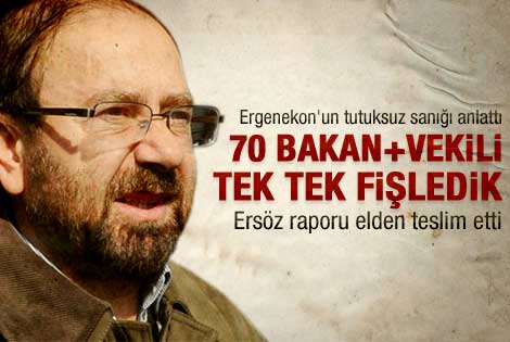 70 bakan ve vekili tek tek fişledik!