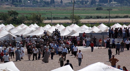 Suriye'nin Türkiye sınırında çatışma