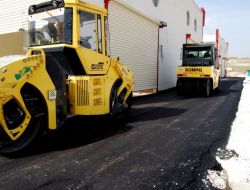 Karşıyaka Oto Tamirciler Sitesi'nde Sıfır Asfalt Yapımına Başlandı