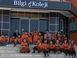 Tire Özel Bilgi İlköğretim Okulu Öğrencileri, 266 Fidanı Toprakla Buluşturdu