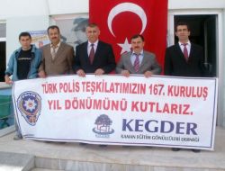 Kegder Yönetimi Türk Polis Teşkilatı'nın 167.yılını Kutladı