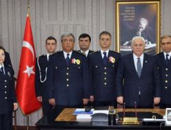 Vali Çolak, Emniyet Müdürü Güven Başkanlığındaki Heyeti Kabul Etti