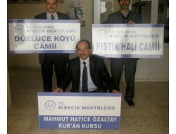 Cami Ve Kur'an Kurslarının Tabelaları Yenilendi